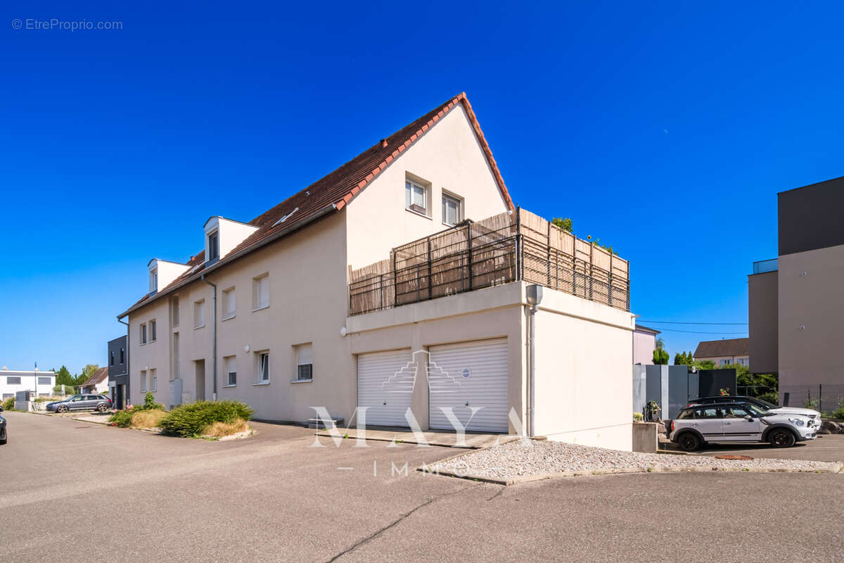BLOTZHEIM, F3 de 73m2 avec jardin - photo 12