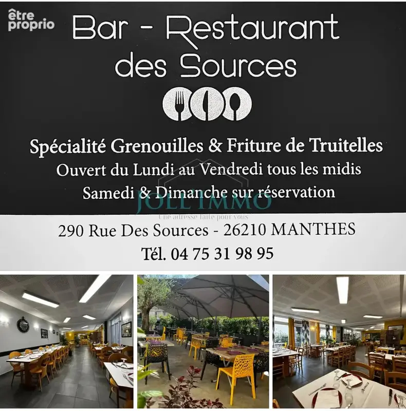 Fond de commerce Bar Restaurant à MANTHES (MURS POSSIBLE) - photo 2