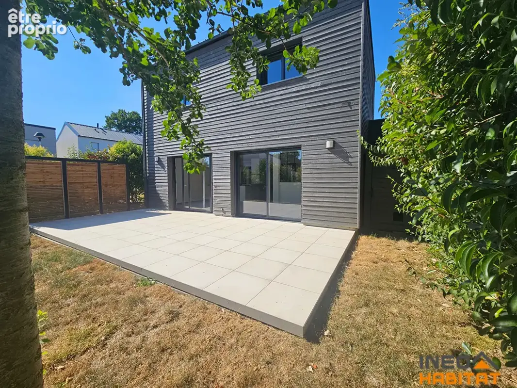 Maison contemporaine en ossature bois - 4 chambres - Gévezé - photo 7