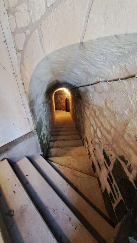 accès cave - Maison à LOUDUN