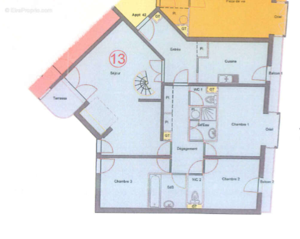 Appartement à PARIS-12E