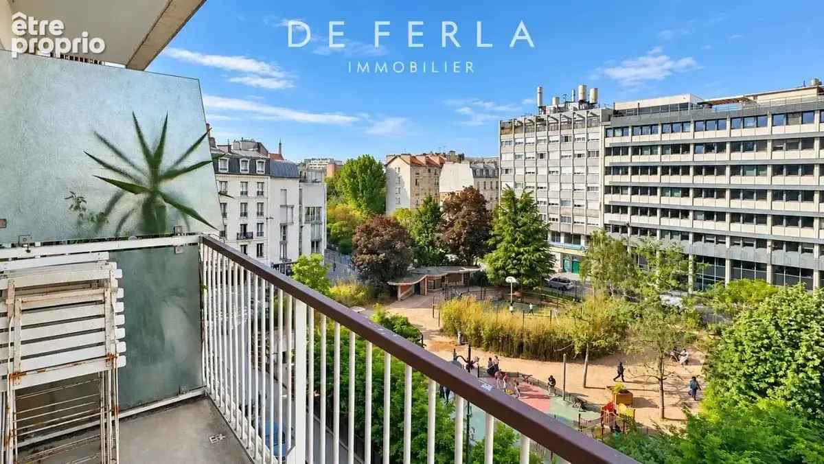 Paris XIVème - Moulin Vert : Appartement traversant de 3 pièces avec balcon à rénover - photo 3