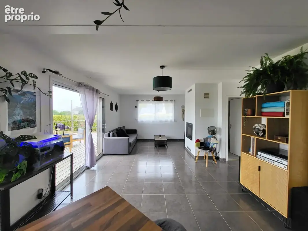 Maison contemporaine VUE MER ossature bois  PLAIN-PIED à vendre 6 pièces TELGRUC SUR MER (29) - photo 8