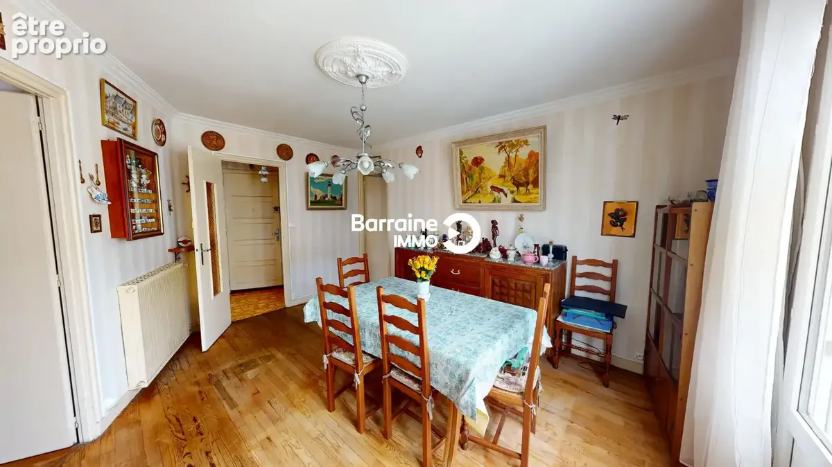 A vendre brest  recouvrance  jardin des explorateurs  appartement t3   51.43 m² deux chambres   garage privatif - photo 11