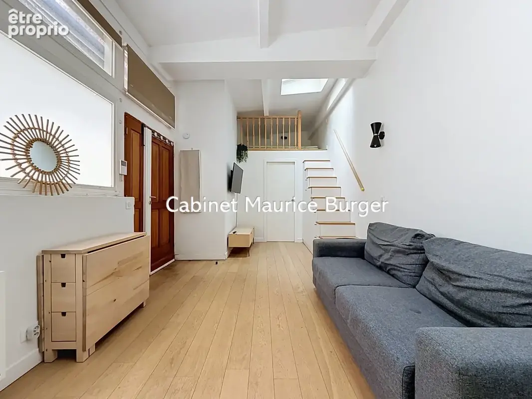 Studio esprit maison avec terrasse   Baigné de lumière, au calme et vendu meublé - photo 6