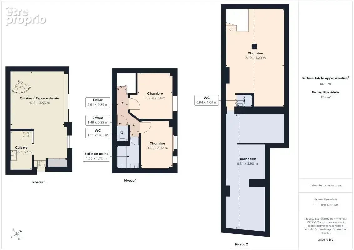 Triplex de charme rare - Quartier Notre-Dame - Versailles (78000) - photo 24
