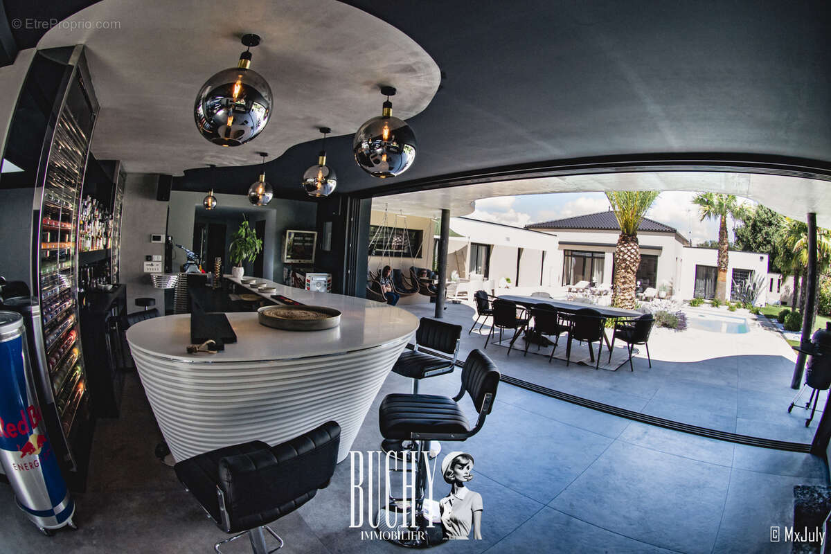 Villa contemporaine de plain-pied avec piscine - photo 11