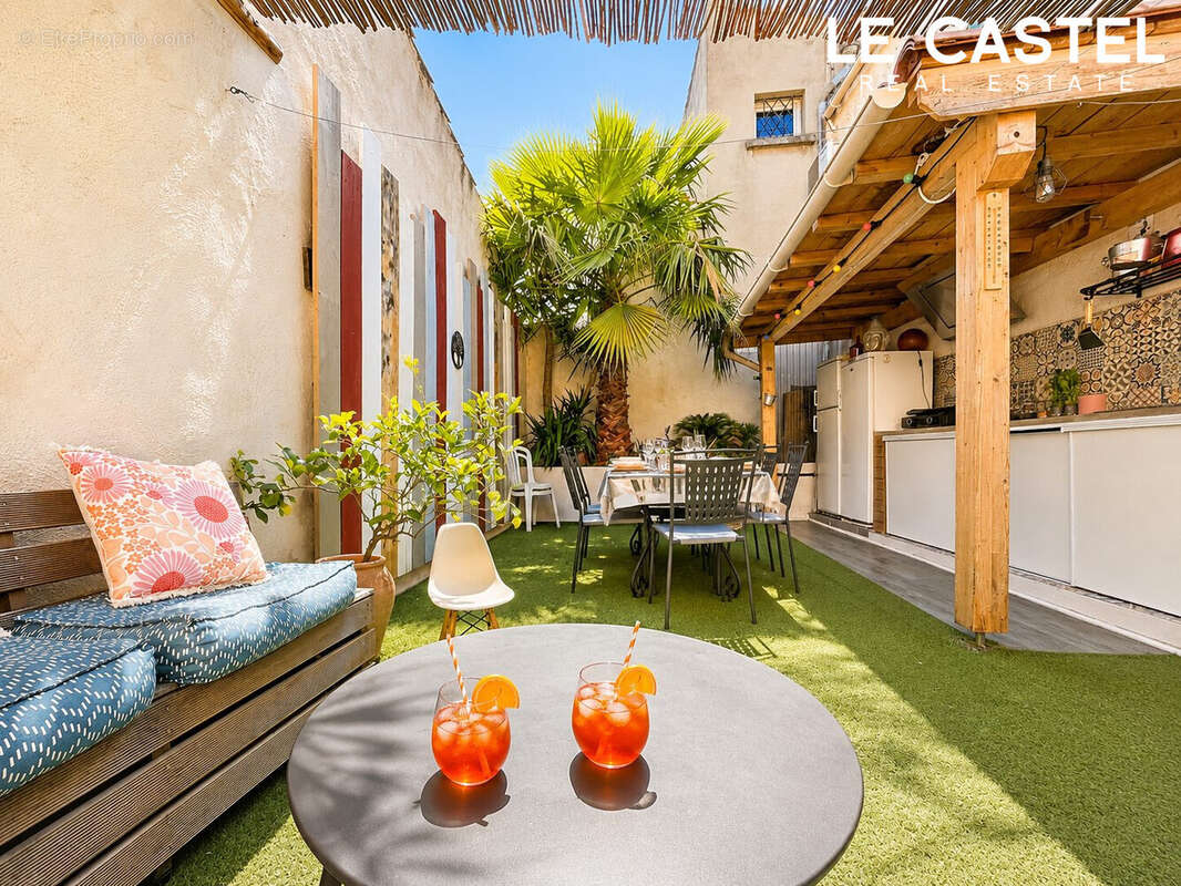 patio - Maison à MARSEILLE-12E