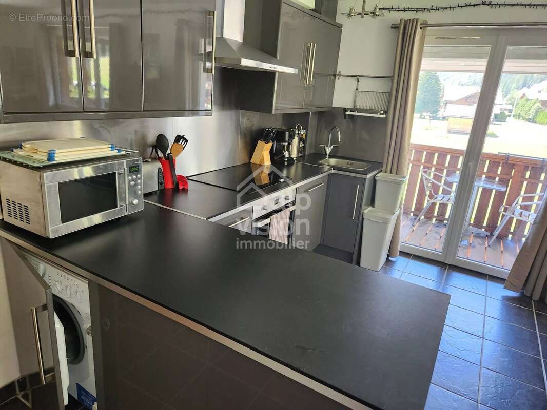 Appartement 4 pieces, la chapelle d'abondance, spacieux proche centre - photo 3