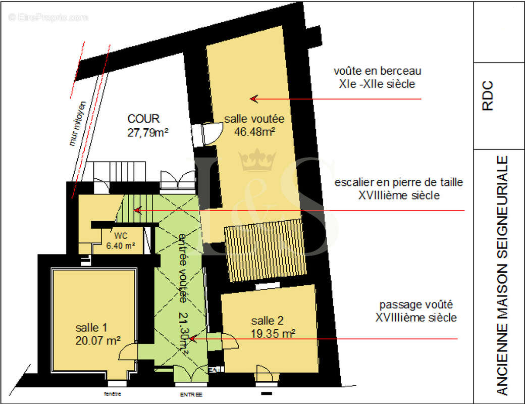 Maison seigneuriale du XIIᵉ siècle avec cour intérieure et terrasse panoramique - photo 11