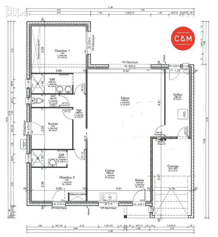 LA CHEVROLIERE - Maison 4 pièces 103 m² - photo 14