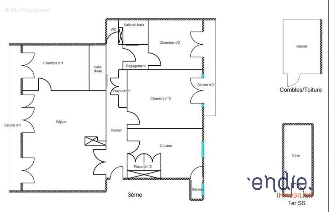 Appartement à POITIERS