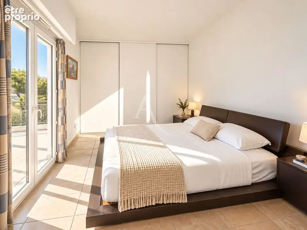 Exclusivite - cannes petit juas - villa sur le toit 125 m² - 4 chambres - terrasse 150 m² - piscine - photo 9