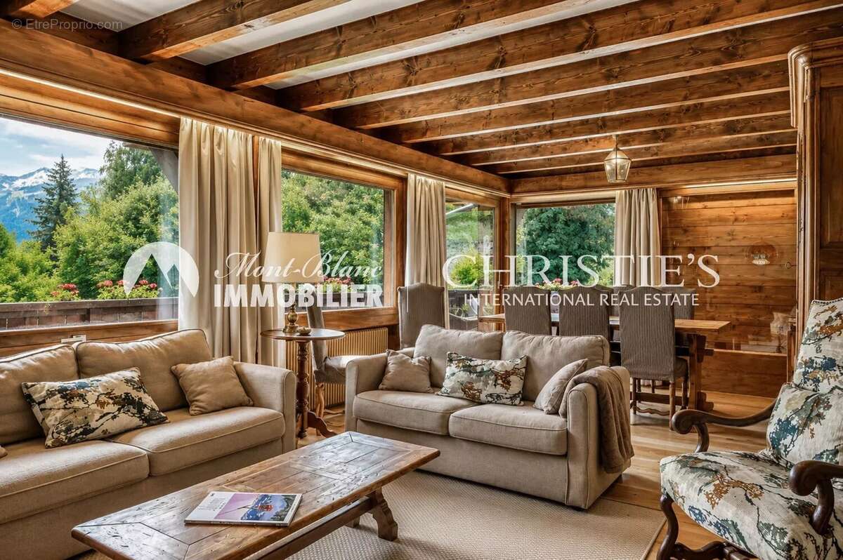 COMBLOUX - Chalet vue Mont Blanc - photo 2