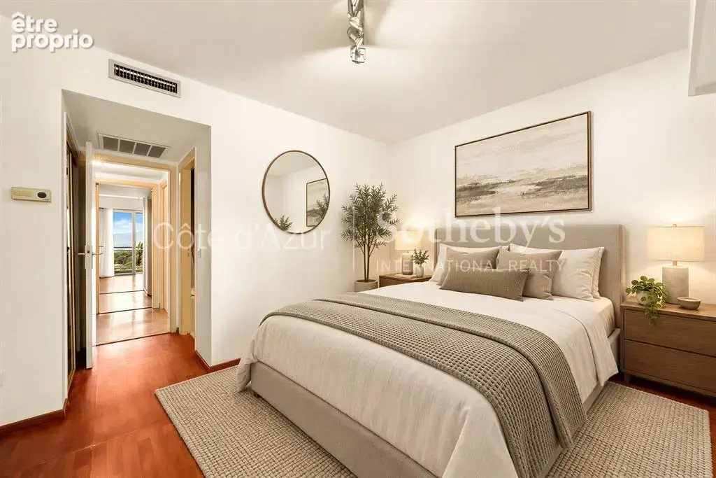 Le Cannet résidentiel, appartement à rénover avec terrasse, piscine et vue sur la mer - photo 15