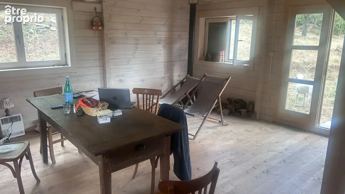 Chalet bois récent (2023) aux normes RT 2012  Calme absolu sur les hauteurs de Brousse-le-Château - photo 6
