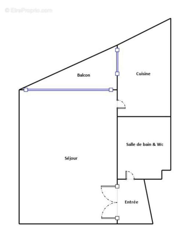 Appartement à LA GARENNE-COLOMBES