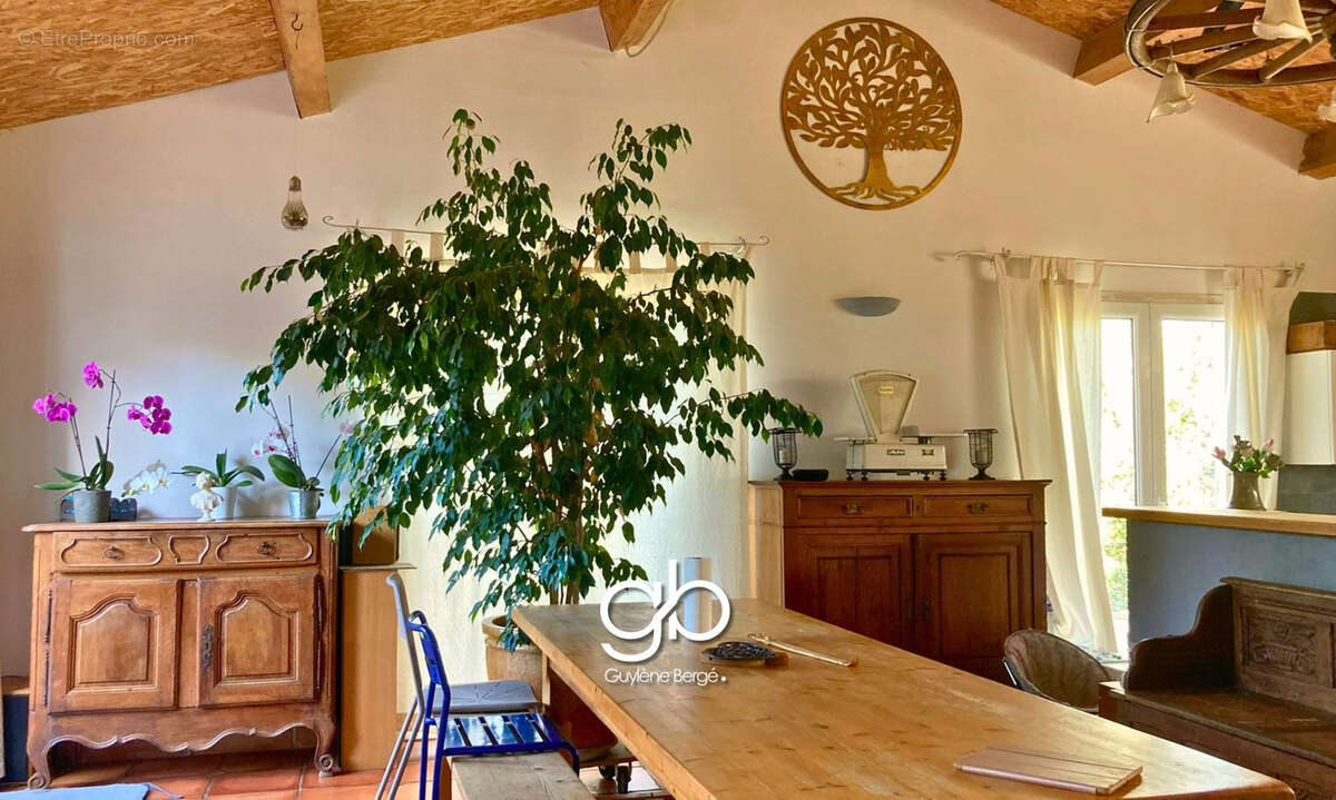 Propriété familiale avec 3 logements indépendants, piscine, installations équestres et hangar à boisseron - photo 9