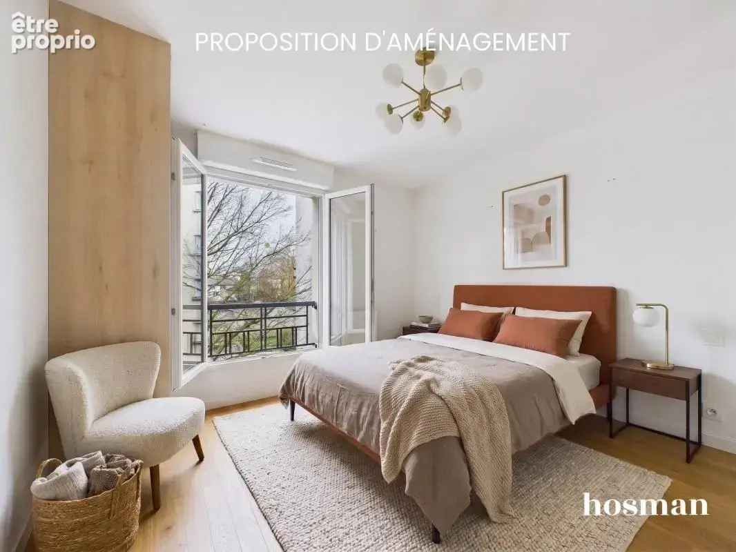 Lumineux et contemporain : 3 pièces de 69,4 m² avec balcon et parking – Avenue Franchet d'Esperey, Nogent-sur-Marne - photo 8