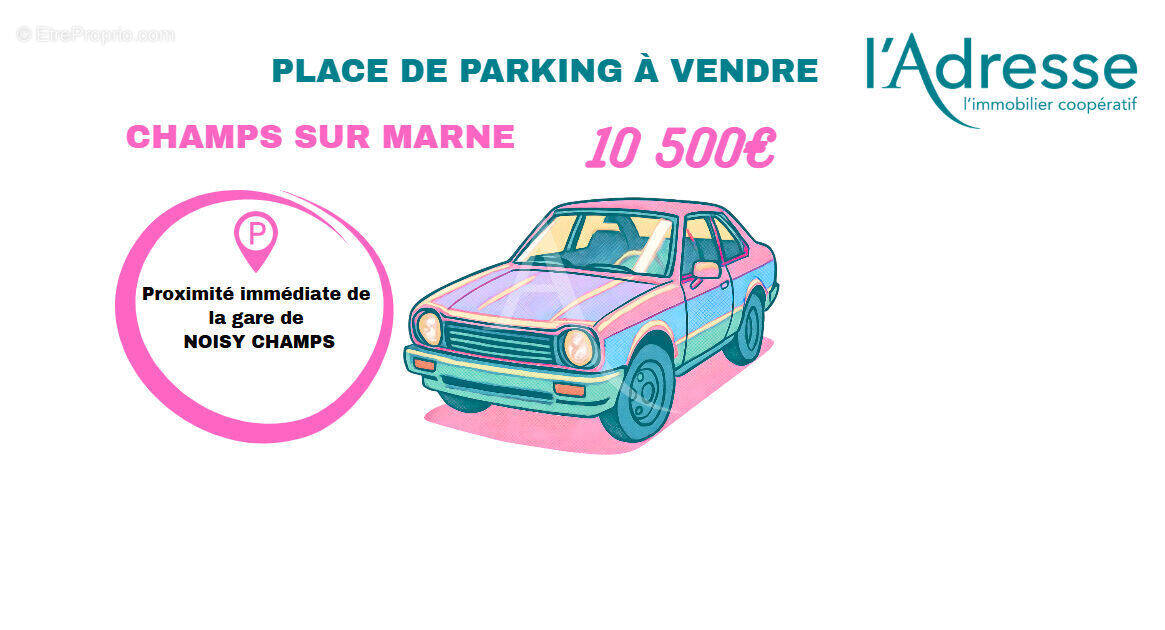 Parking à CHAMPS-SUR-MARNE