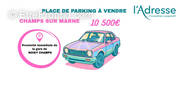 Parking à CHAMPS-SUR-MARNE