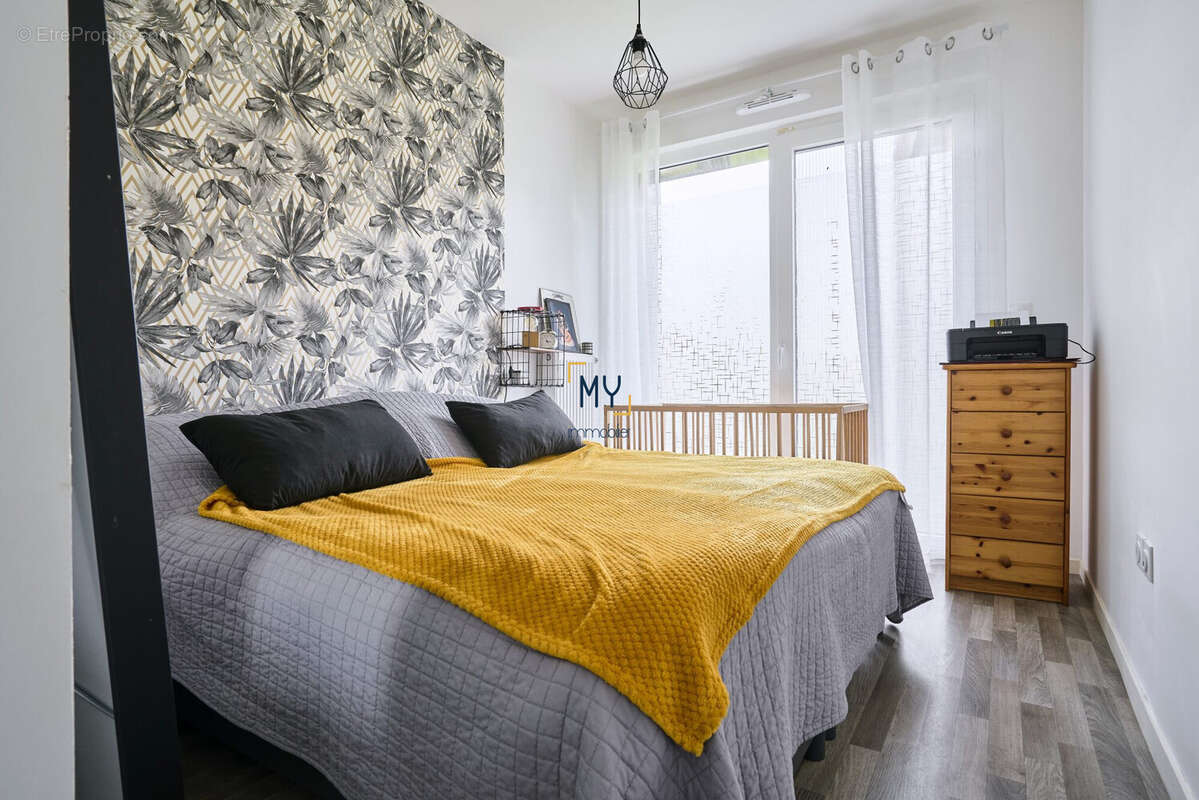 CHAMBRE 1/2 - Appartement à vendre - 3 pièces - 64 m² - Marquette-lez-Lille - Appartement à MARQUETTE-LEZ-LILLE