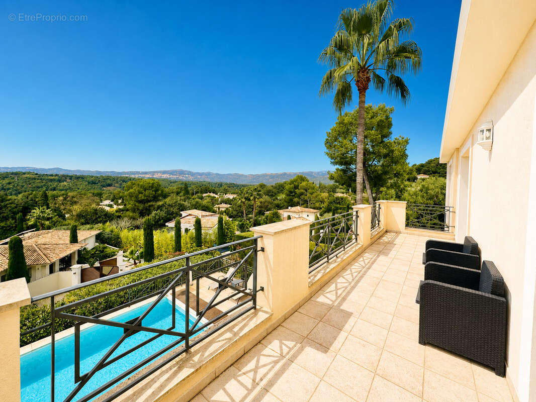 Royal Golf de Mougins   Villa 247 m2   Piscine chauffée   Domaine sécurisé - photo 5