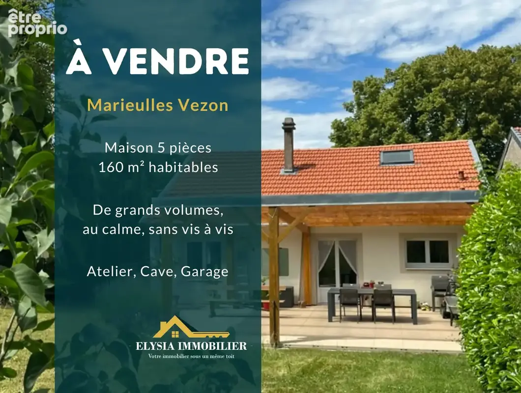 Maison 160 m2 5 pièces  Marieulles Vezon 57420 - photo 1