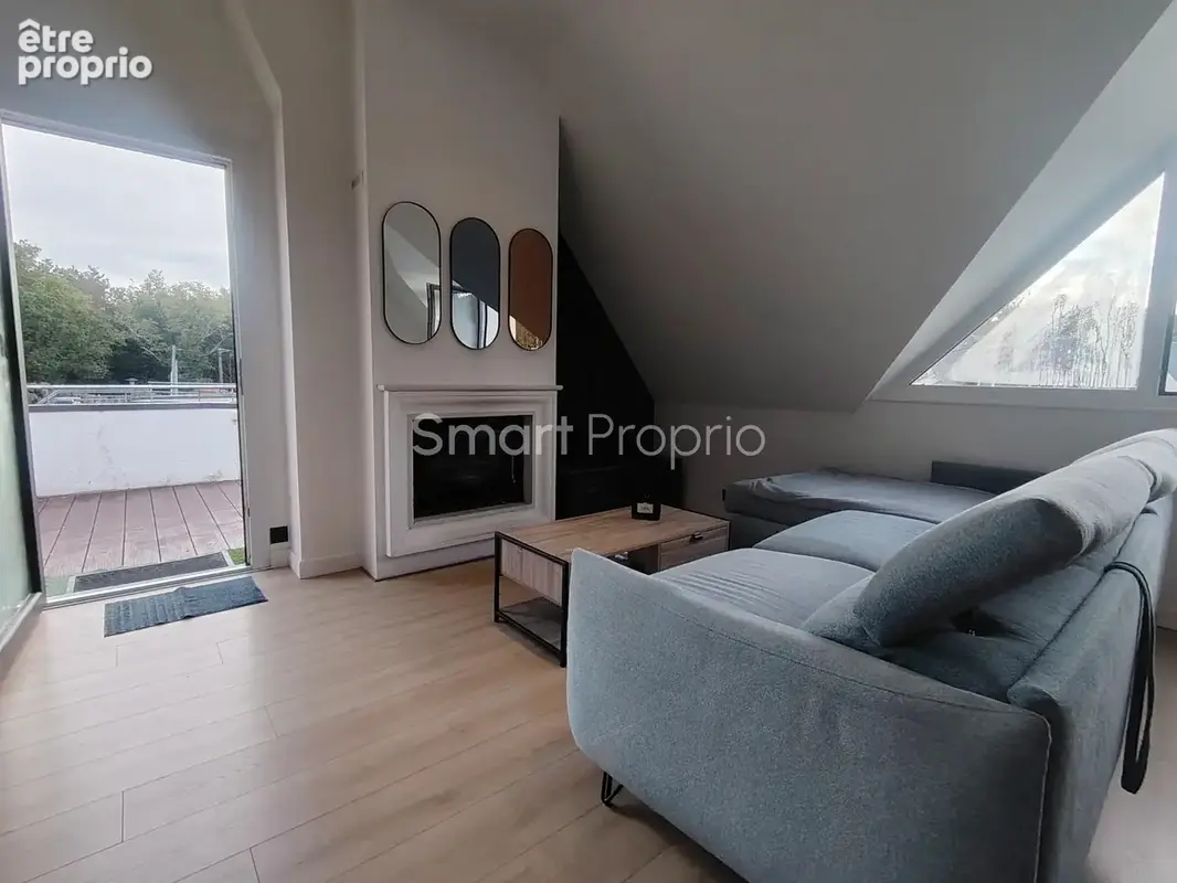 Nouveauté, en Exclusivité! SAINT-ANDRÉ-DES-EAUX   Appartement T3 de 40m2 en duplex avec terrasse, cheminée et - photo 5