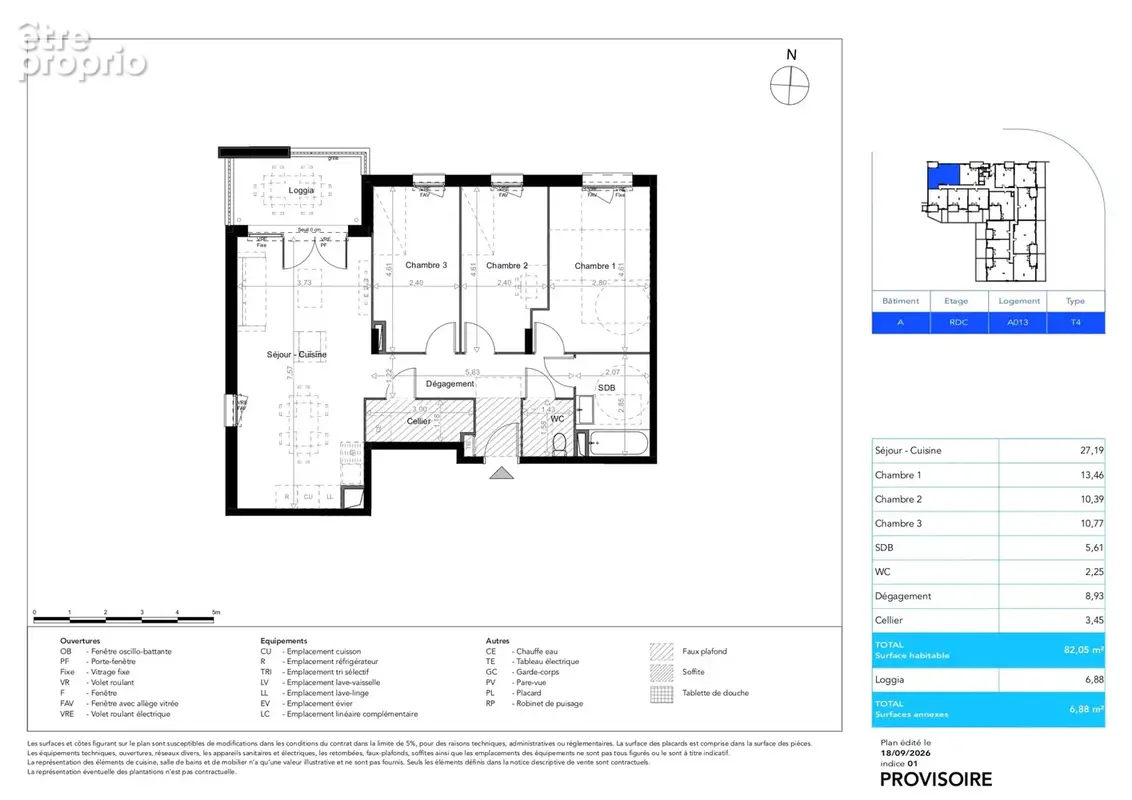 Beau T4 de 83 m2 neuf - Ollioules - photo 2