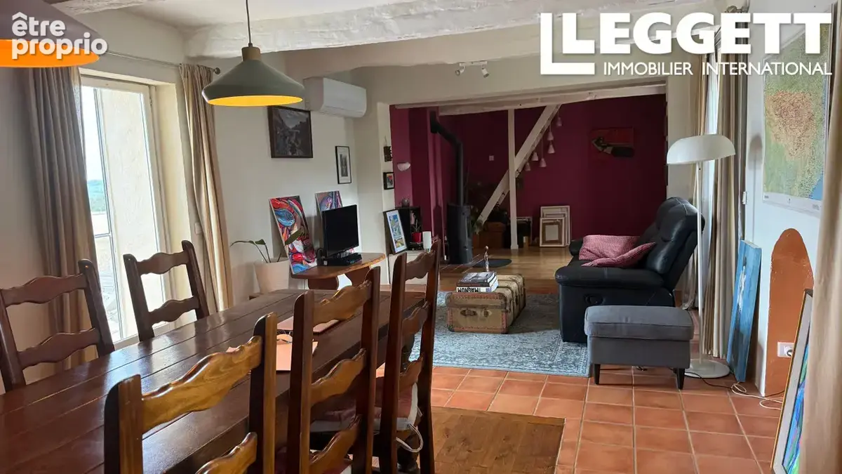 Belle maison gasconne restaurée avec goût, 3 chambres, terrasse, grange, piscine, vue sur les Pyrénées et étan - photo 4