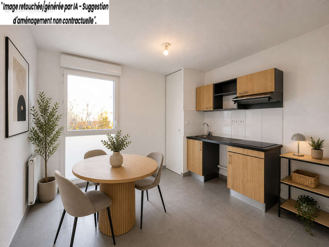 Appartement T3 64m2 avec grand balcon et 2 PK en S-SOL  à vendre - photo 2
