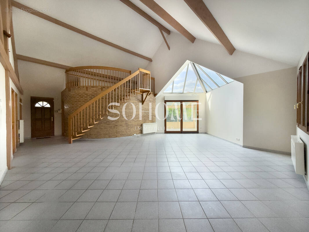 À vendre - saint brice courcelles - maison - 3 chambres - plain pied - garage - photo 6