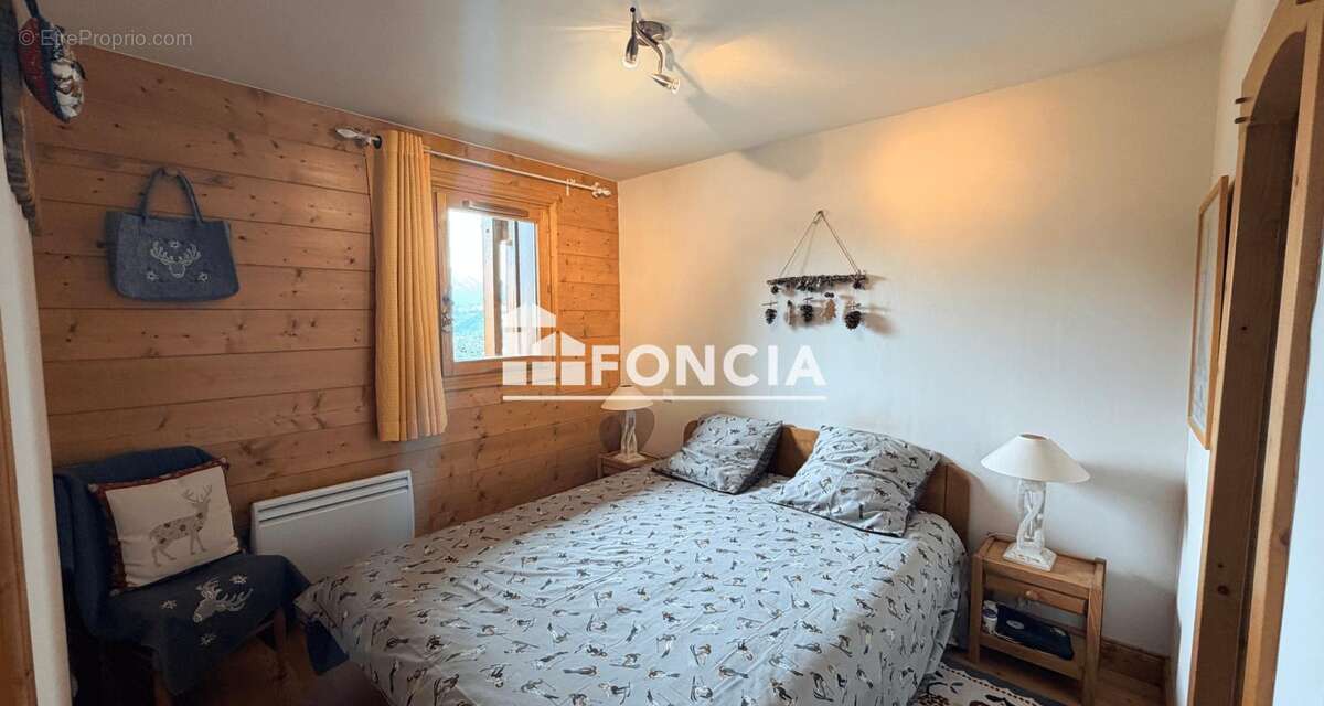 Les Carroz :  T3 de 53 m² au calme, grand balcon et vue panoramique, Secteur du Lay - photo 3