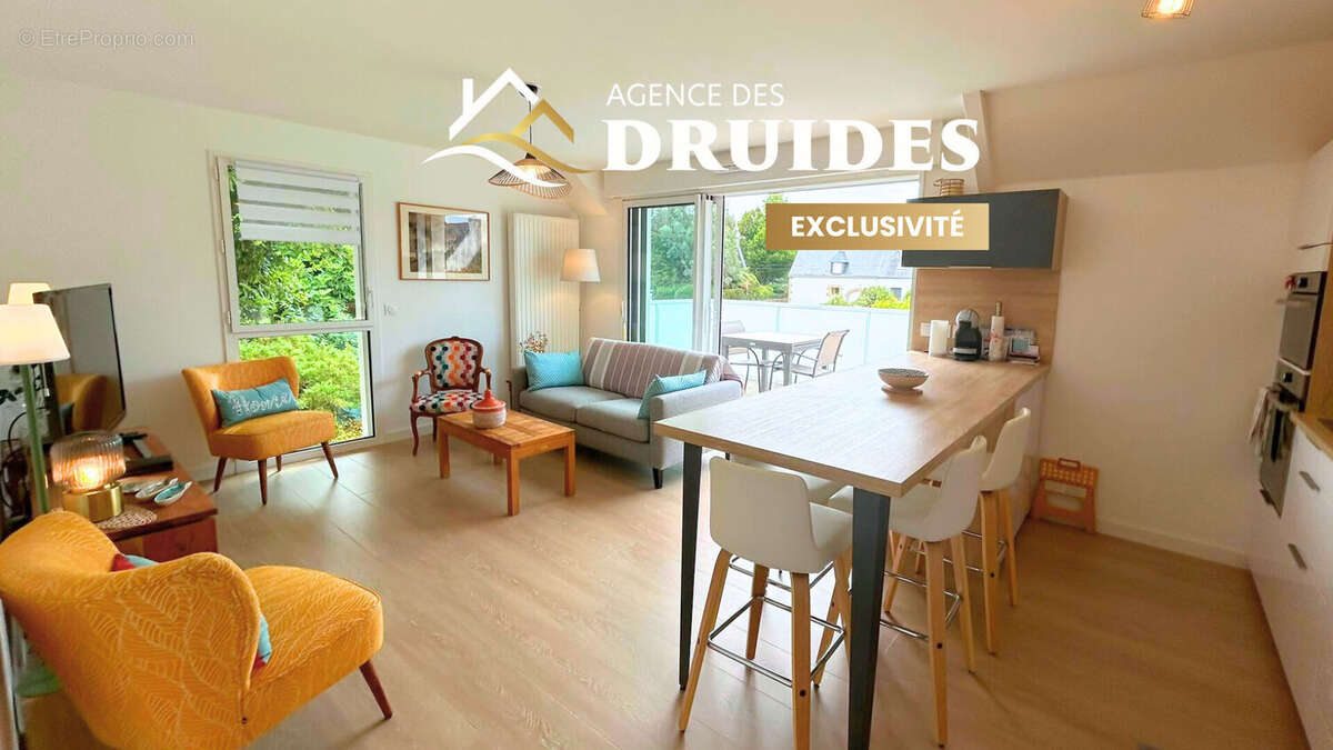 Exclusivité Agence des Druides - Carnac entre bourg et plage, Superbe Appartement 3 pièces clefs en main, terrasse spacieuse, pl - photo 2