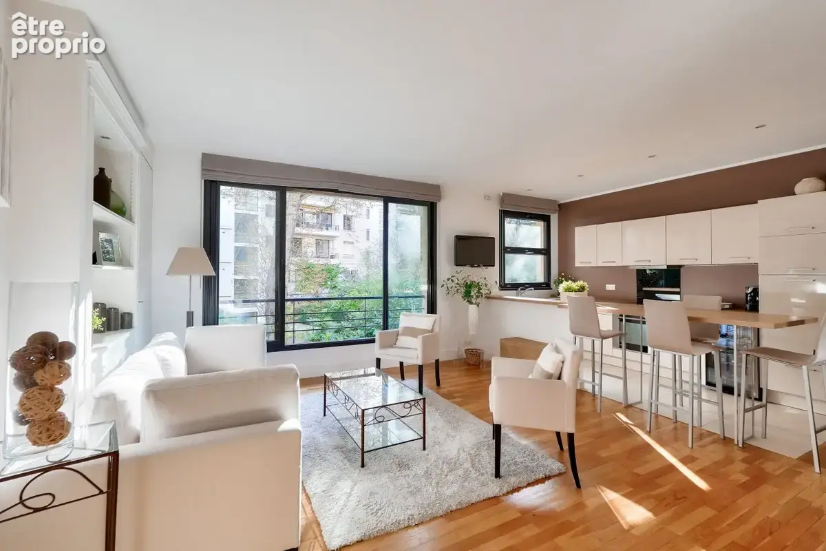 Paris 16ème - Flandrin - Appartement Duplex vue sur jardin de 80,37m2 Carrez - photo 3