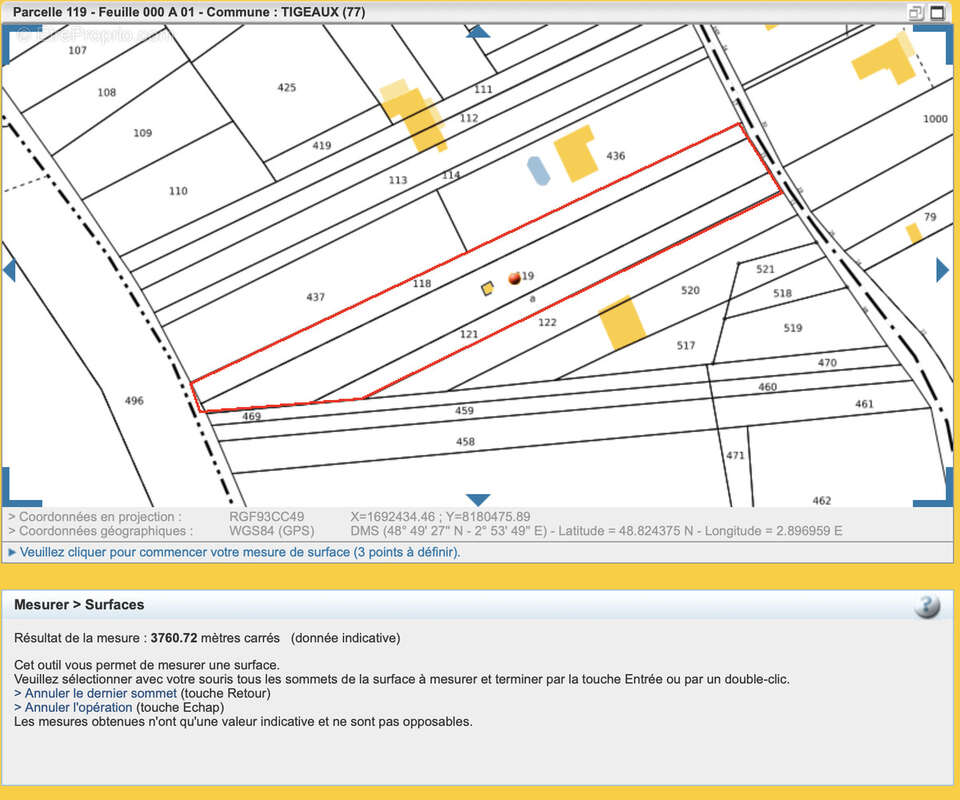 Photo 2 - Terrain à BAILLY-ROMAINVILLIERS