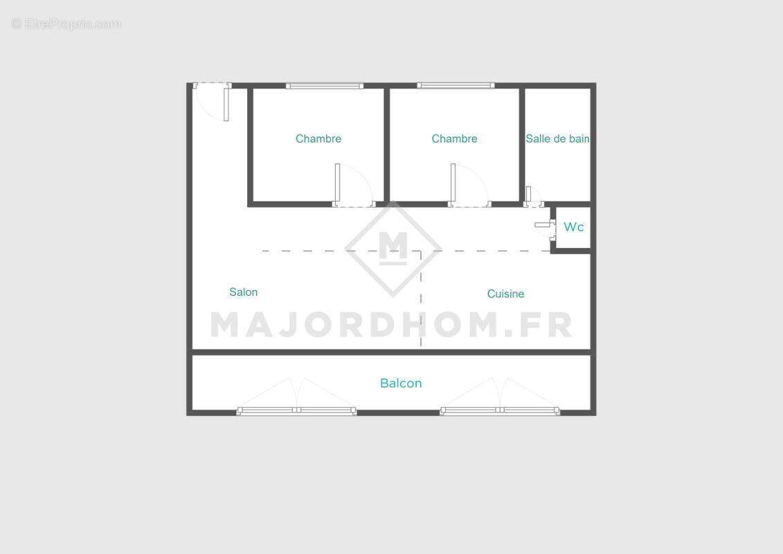 Appartement à MARSEILLE-12E