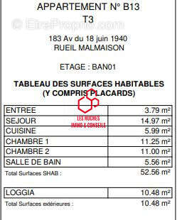 Appartement à RUEIL-MALMAISON