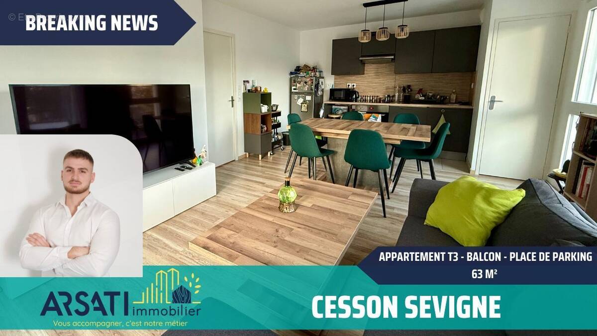 Appartement à CESSON-SEVIGNE