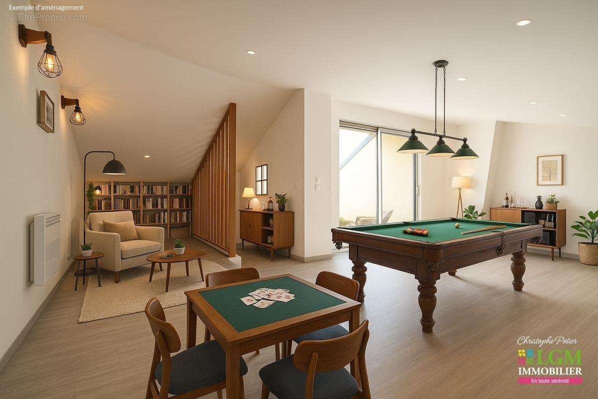 VISAN (84) - De beaux volumes pour cette maison de village de 150 m² avec 3 chambres et vue sur la vallée - photo 11