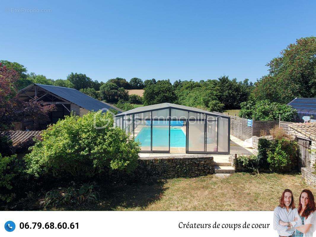 Maison en pierre rénovée avec piscine - photo 9