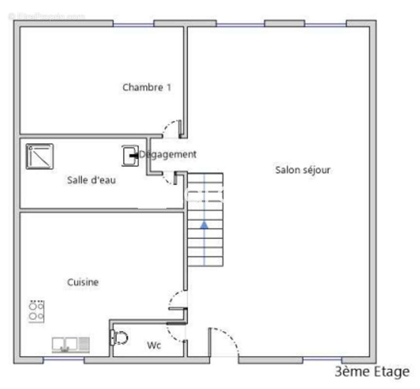 Appartement à PARIS-14E