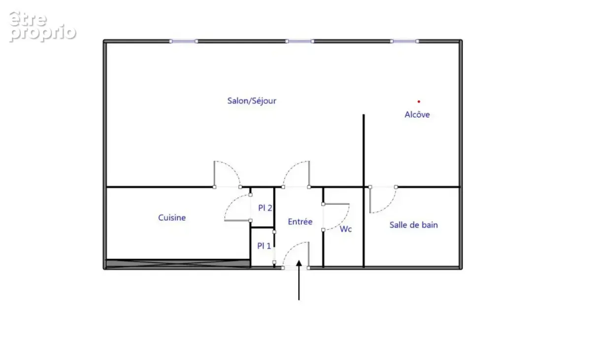 Vendu loué   studio 35,74 m2   lyon 3   rue de créqui - photo 3