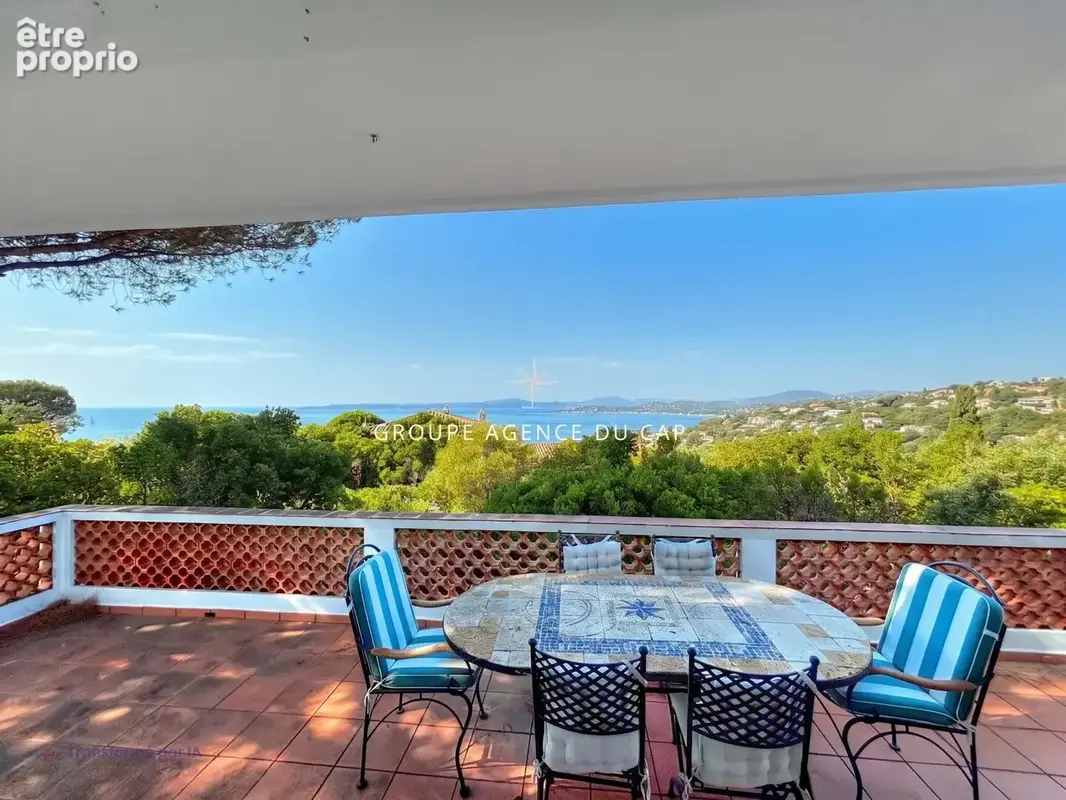 Les issambres, ville tres belle vue mer, 4 chambres garage et piscine, terrain de 1225m² - photo 7