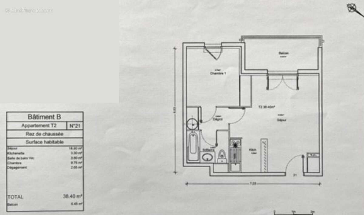 Appartement à LUNEL