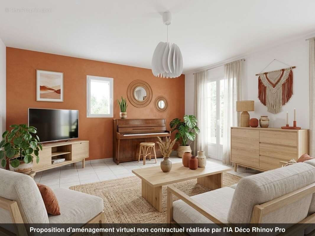 Indre et Loire, 20 mn Sainte Maure de Touraine, Maison type 7, 4 chambres,  avec piscine - photo 5