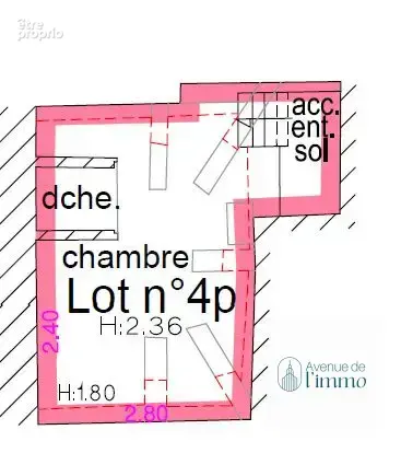 Appartement 2 pièces 37 m² à vendre à Saint-Barthelemy-D'anjou (49124) - photo 2
