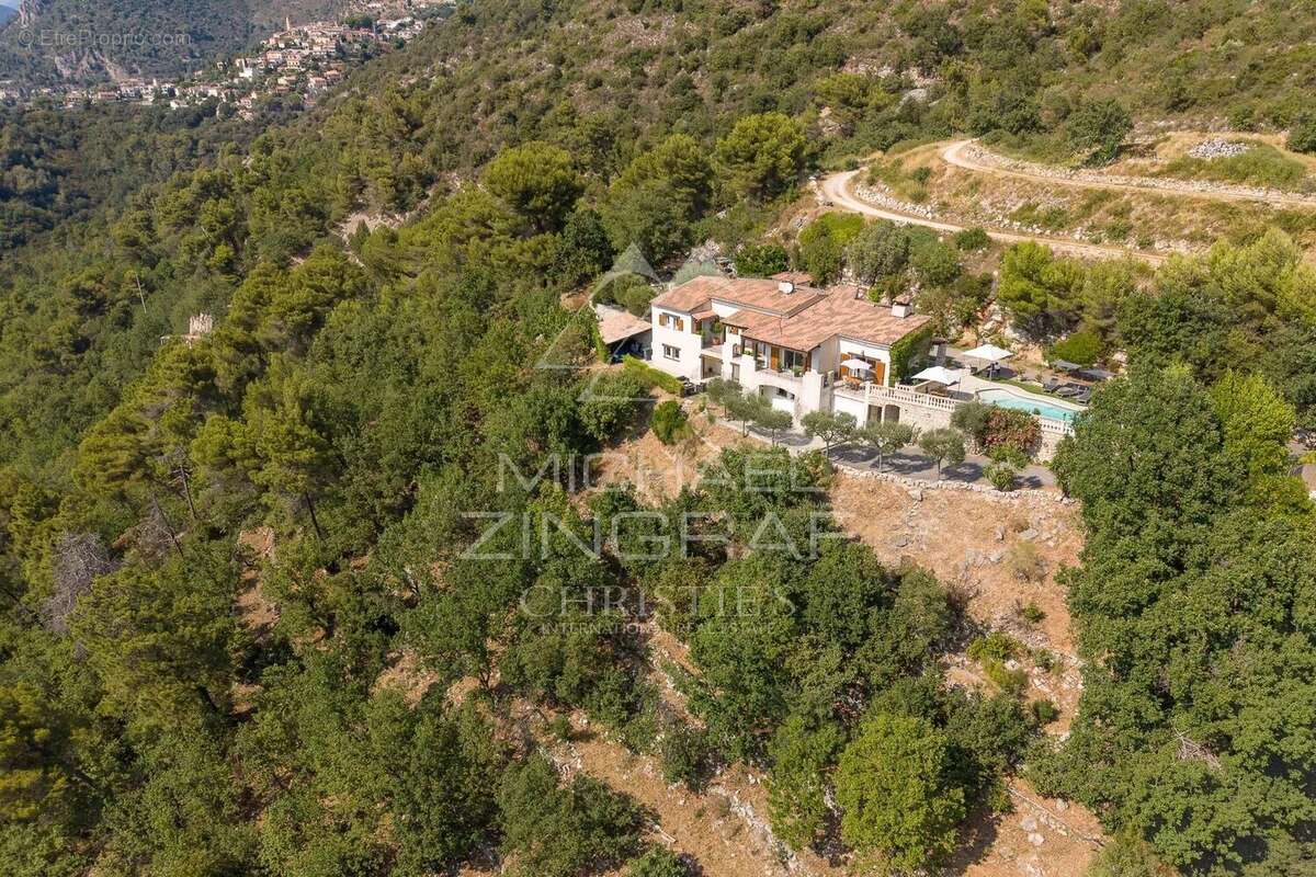 Proche Nice - Aspremont - Charmante propriété vue panoramique - photo 2
