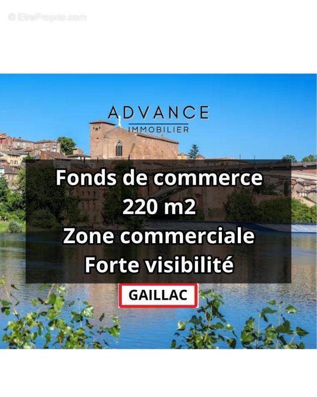 Commerce à GAILLAC